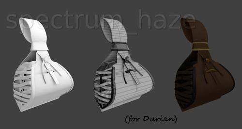 spectrum haze extra clothing pouch preview image